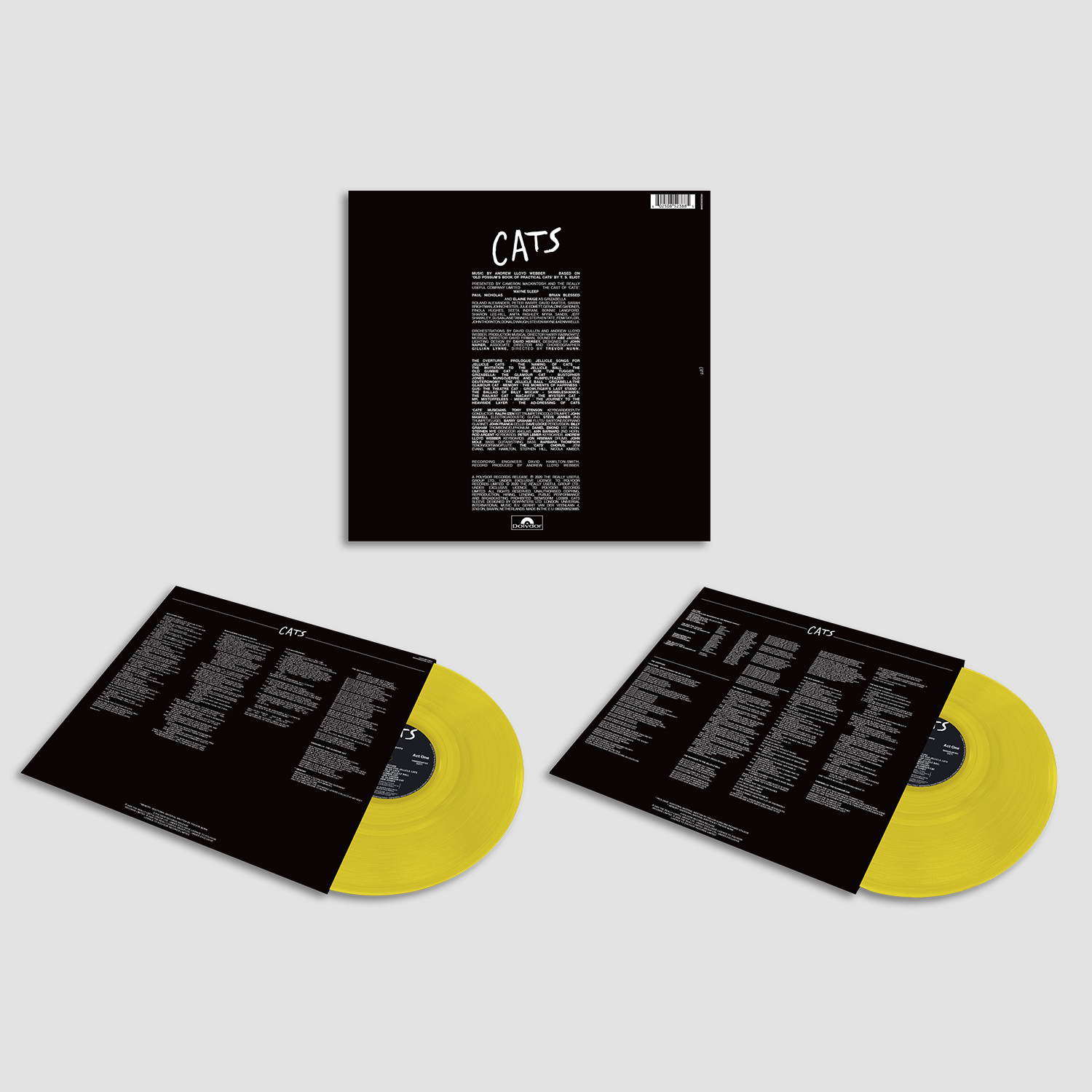 CATS (Original London Cast Recording) - Yellow Vinyl