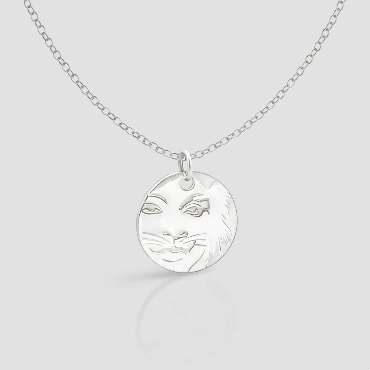 CATS - Rum Tum Tugger Brass Chain Necklace (Silver Plated)