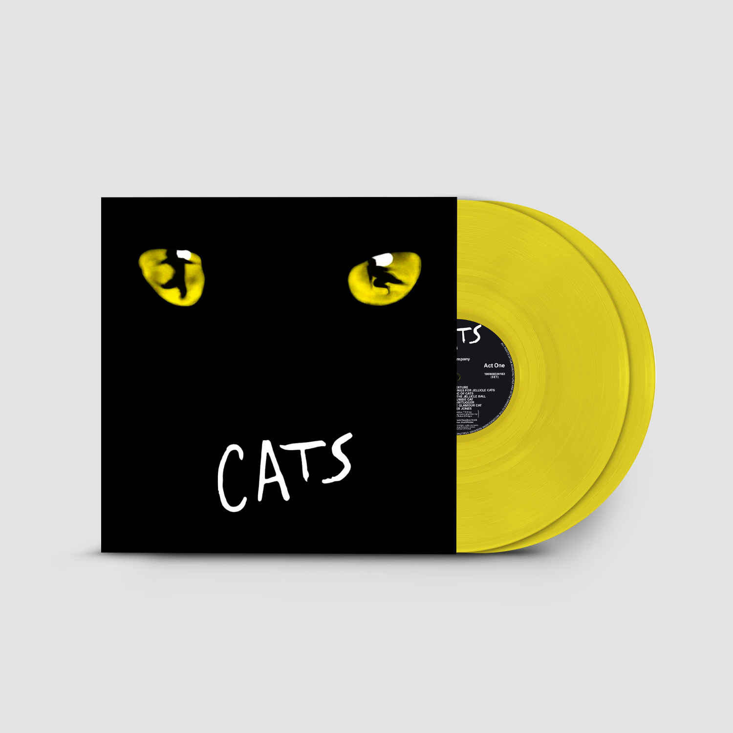 CATS (Original London Cast Recording) - Yellow Vinyl