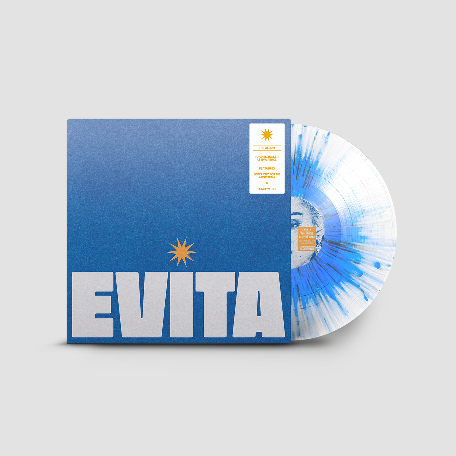 Evita: The Album - Blue Splatter Vinyl