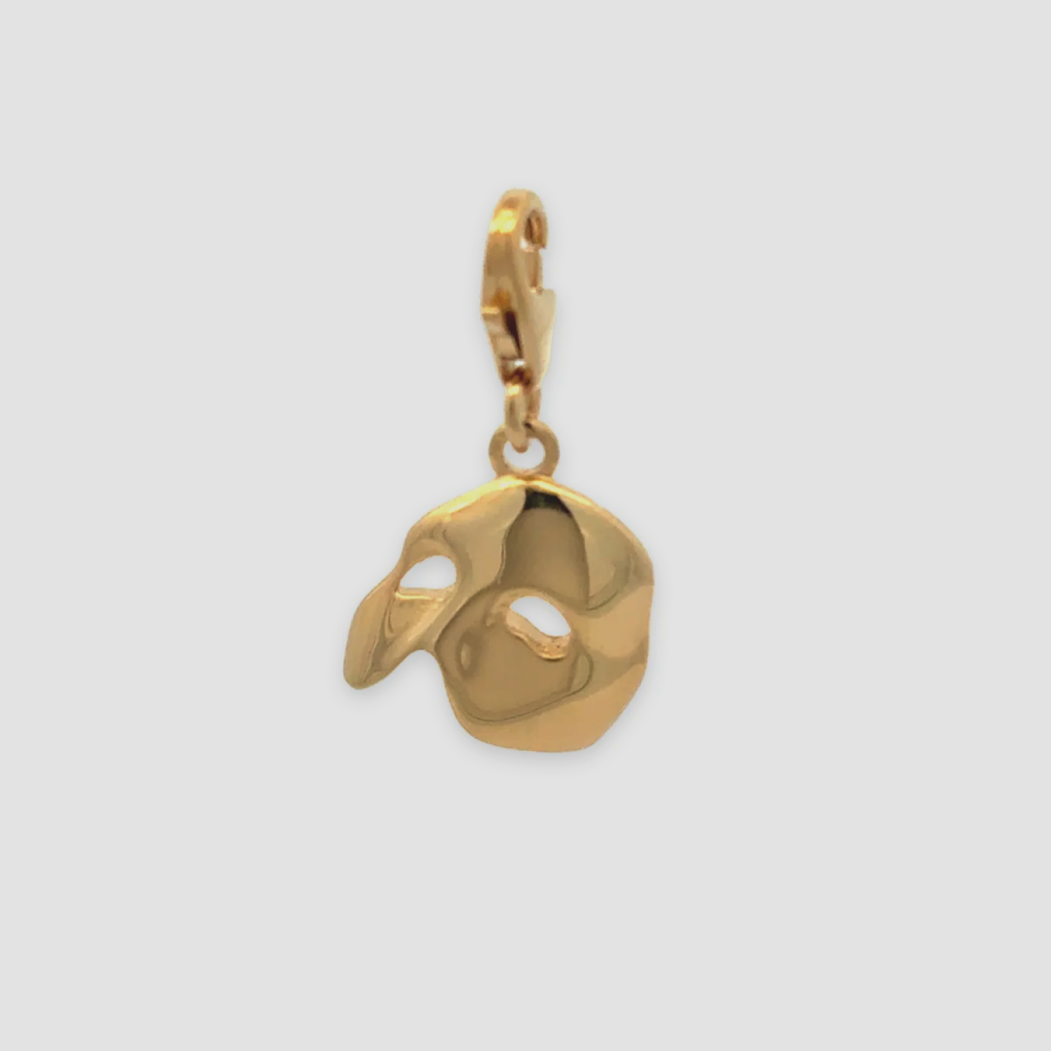 Phantom of the Opera – Mask Charm (18ct Gold Vermeil)