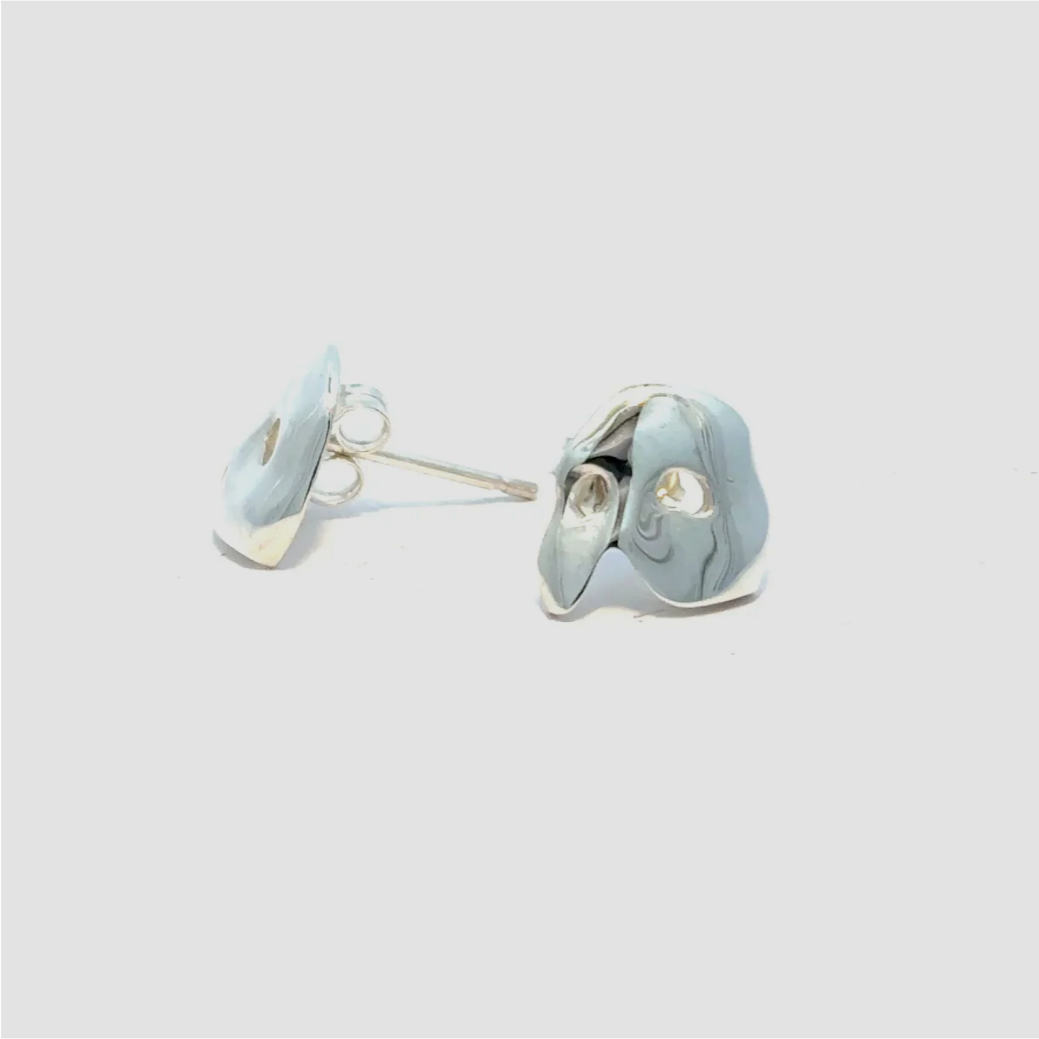 Phantom of the Opera - Mask Stud Earrings (Sterling Silver)