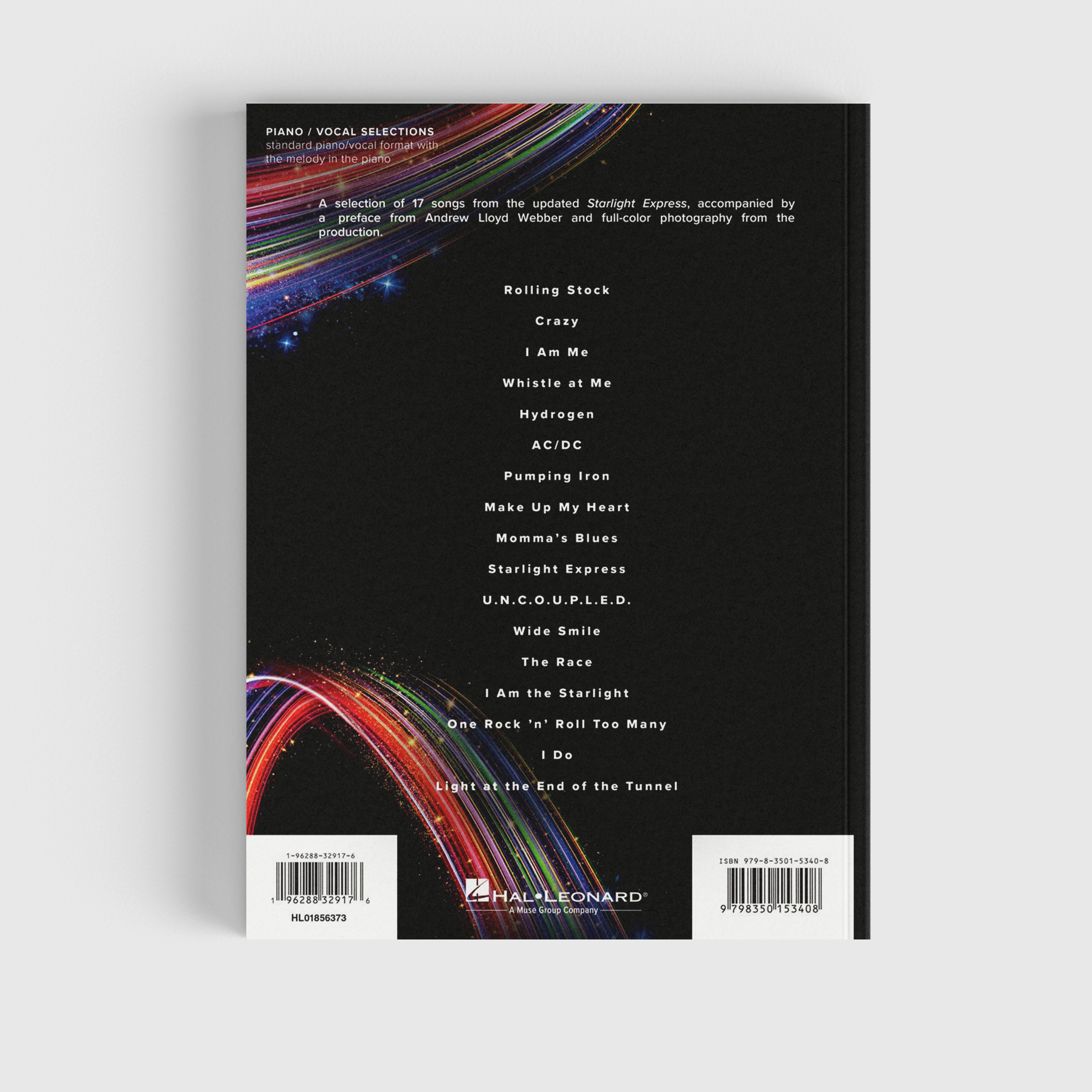 Starlight Express - Piano Vocal Book