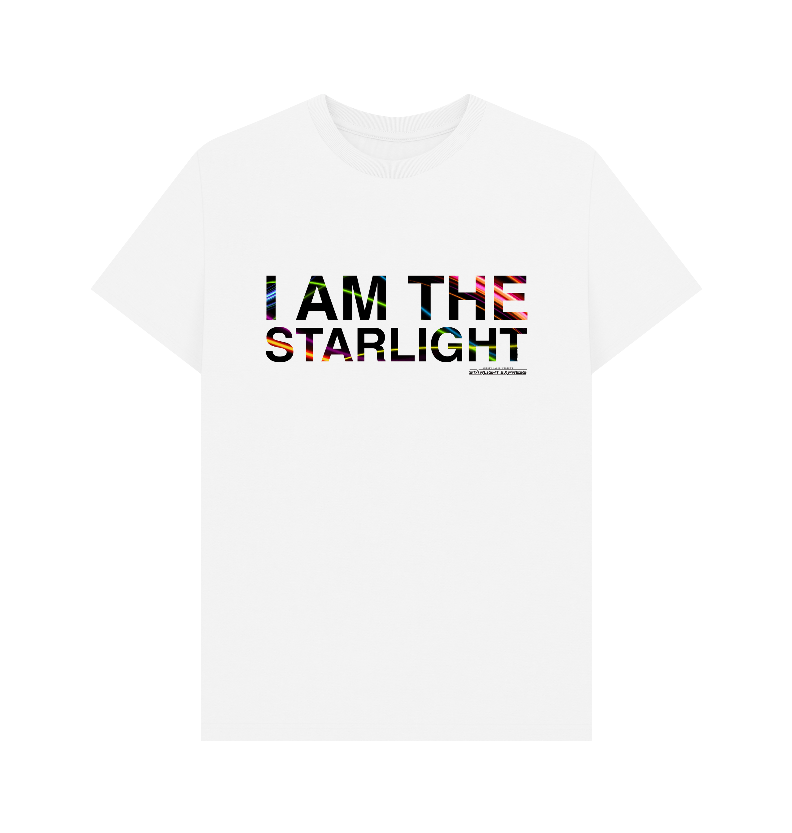 White Printed T-shirt Front