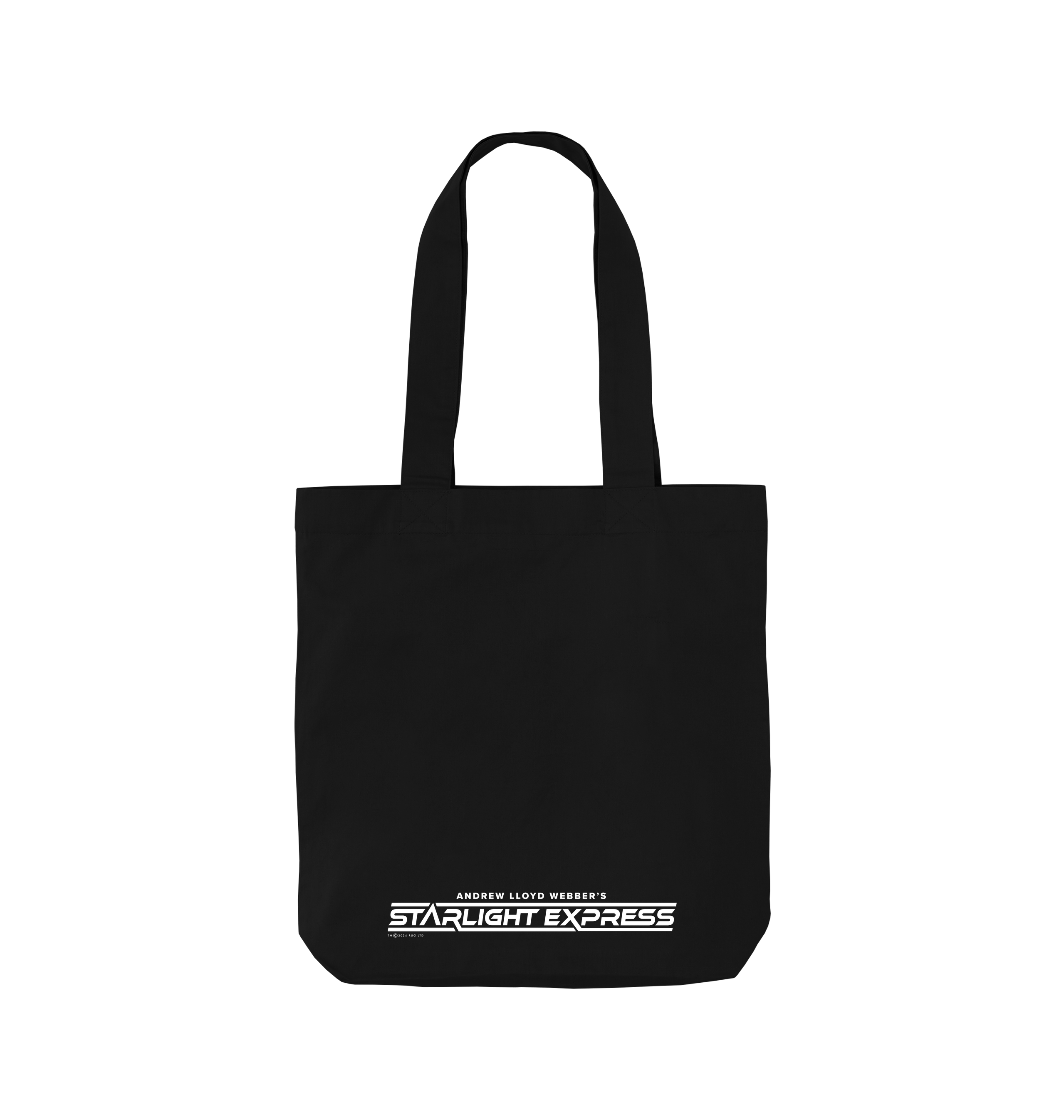 Black Printed Bag Back