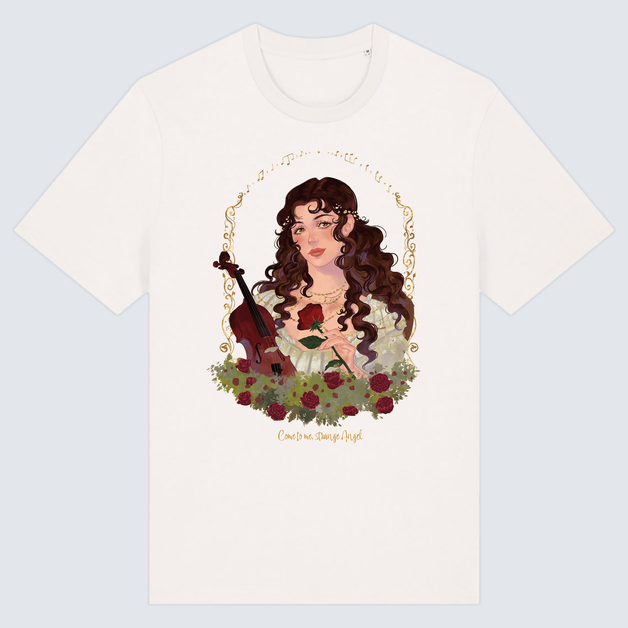Our Strange Duet - Christine Daaé Portrait T-Shirt