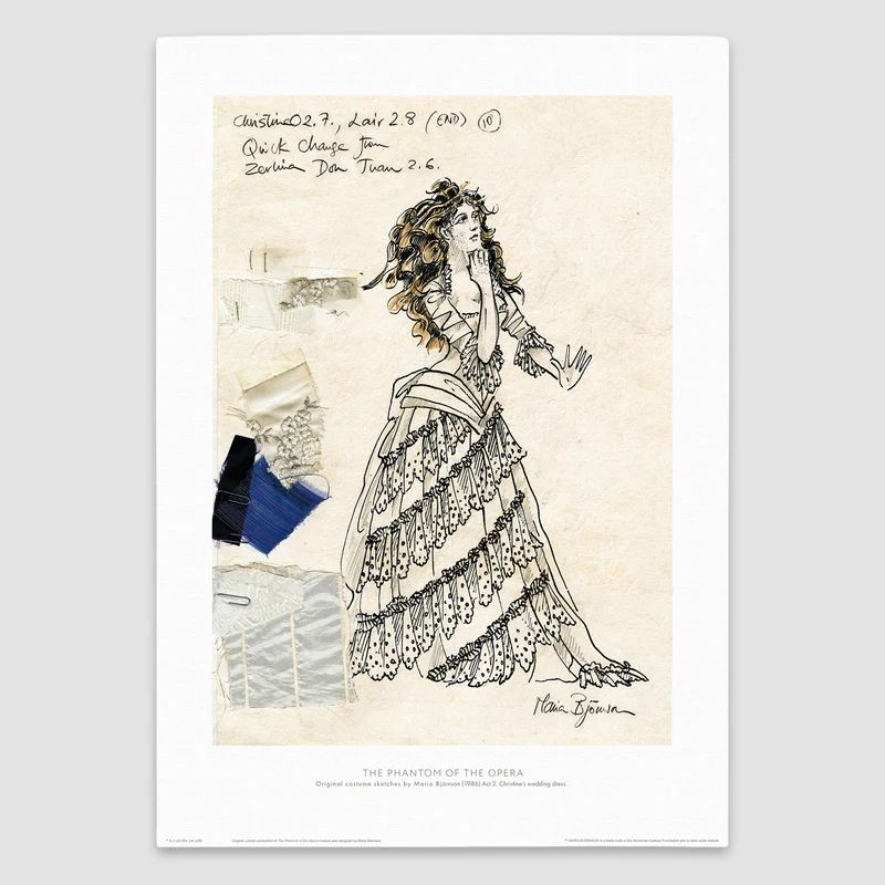 Phantom of the Opera Archive Print