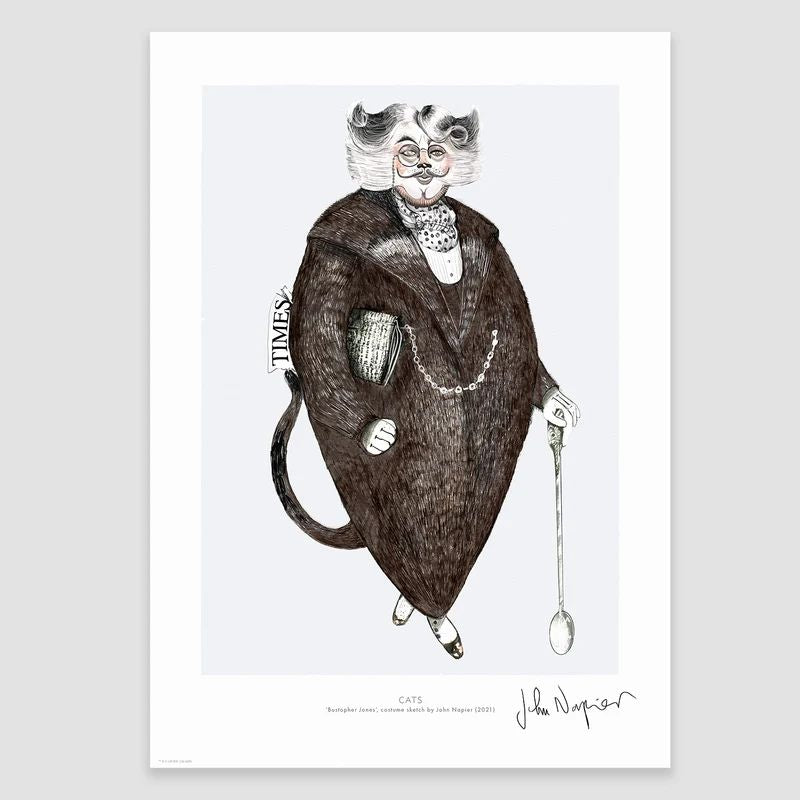WHITE Fine art print Front