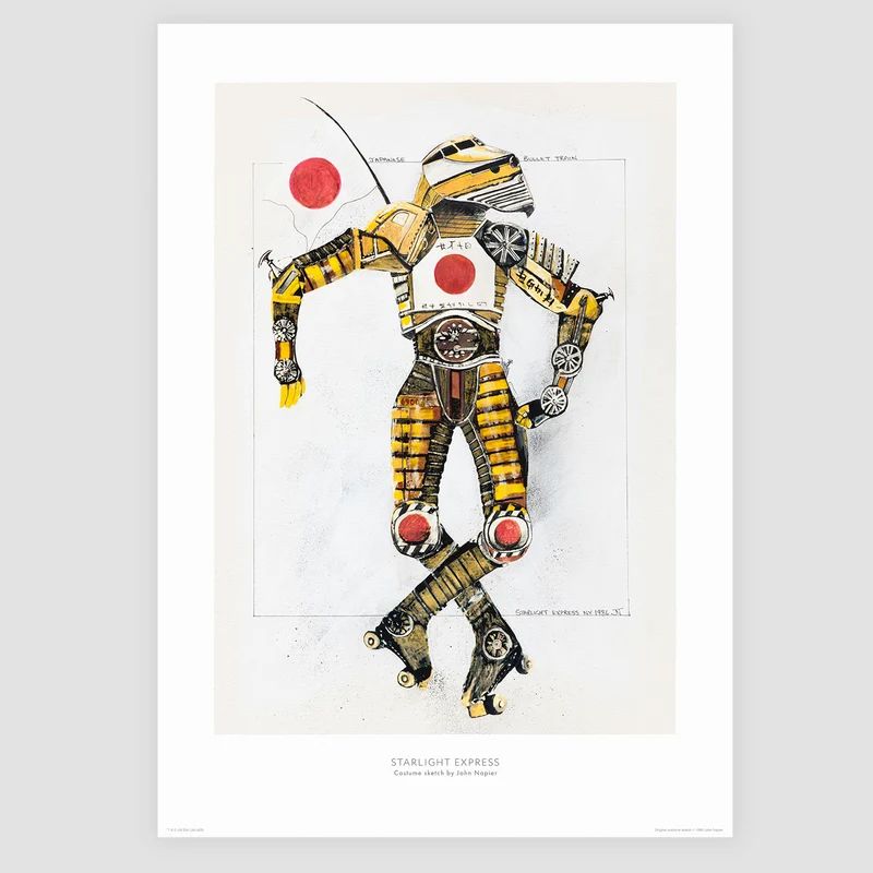 WHITE Fine art print Front