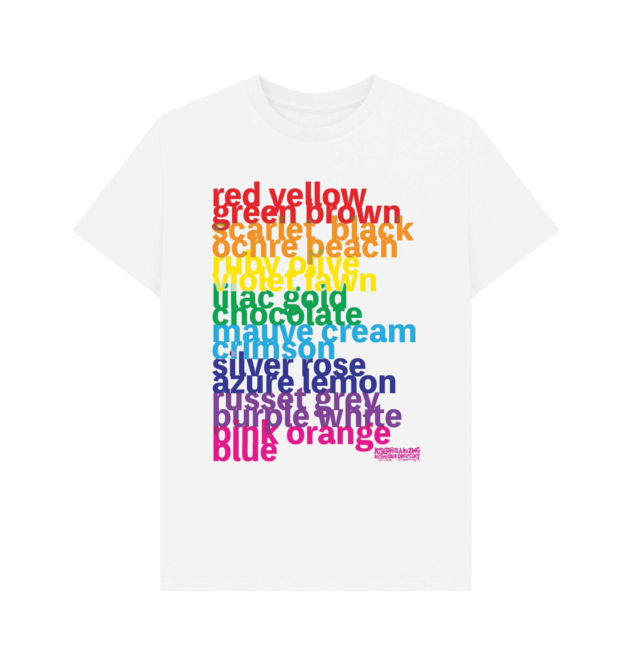 White Printed T-shirt Front