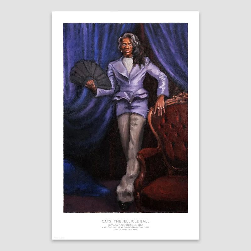 WHITE Fine art print Front