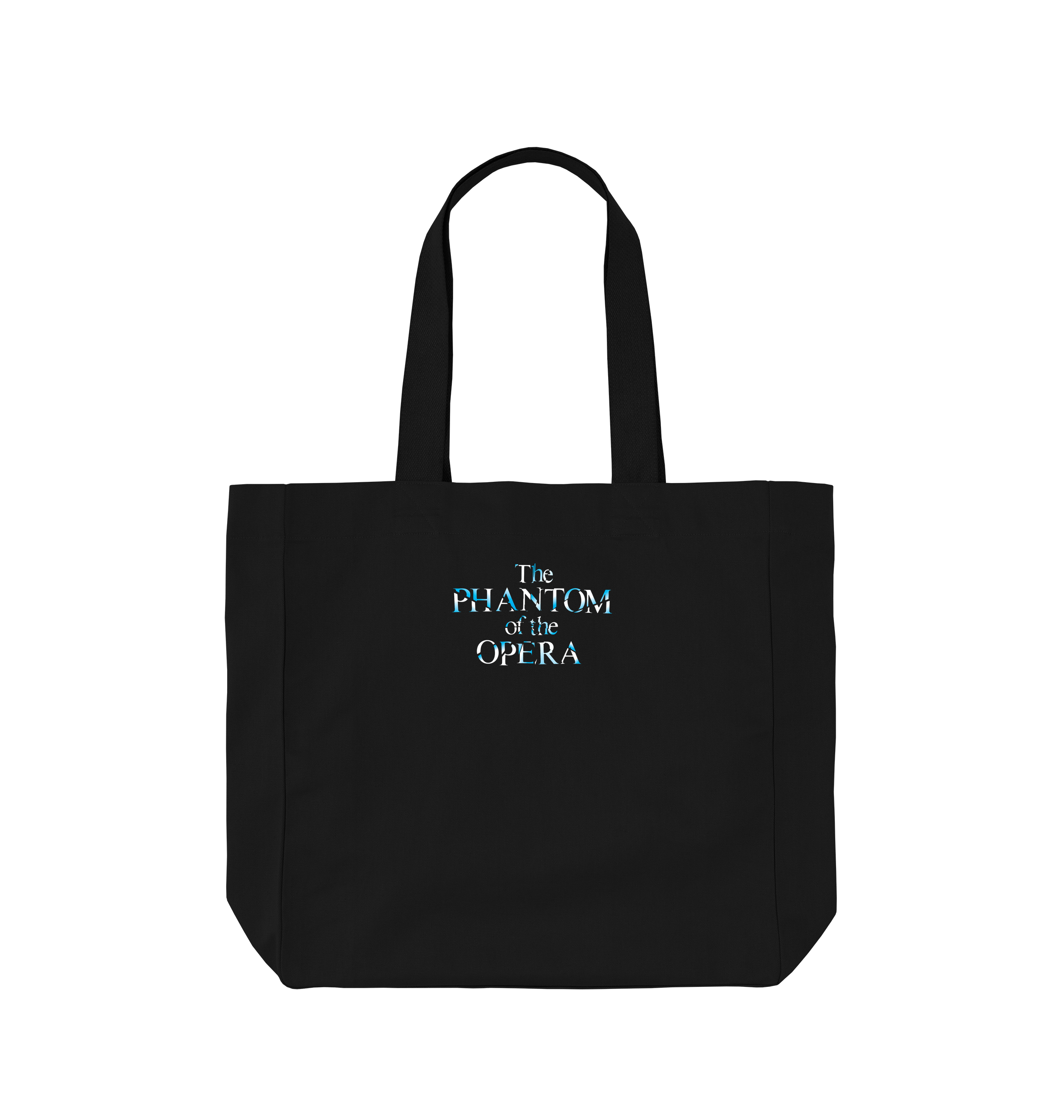 Black Printed Bag Back