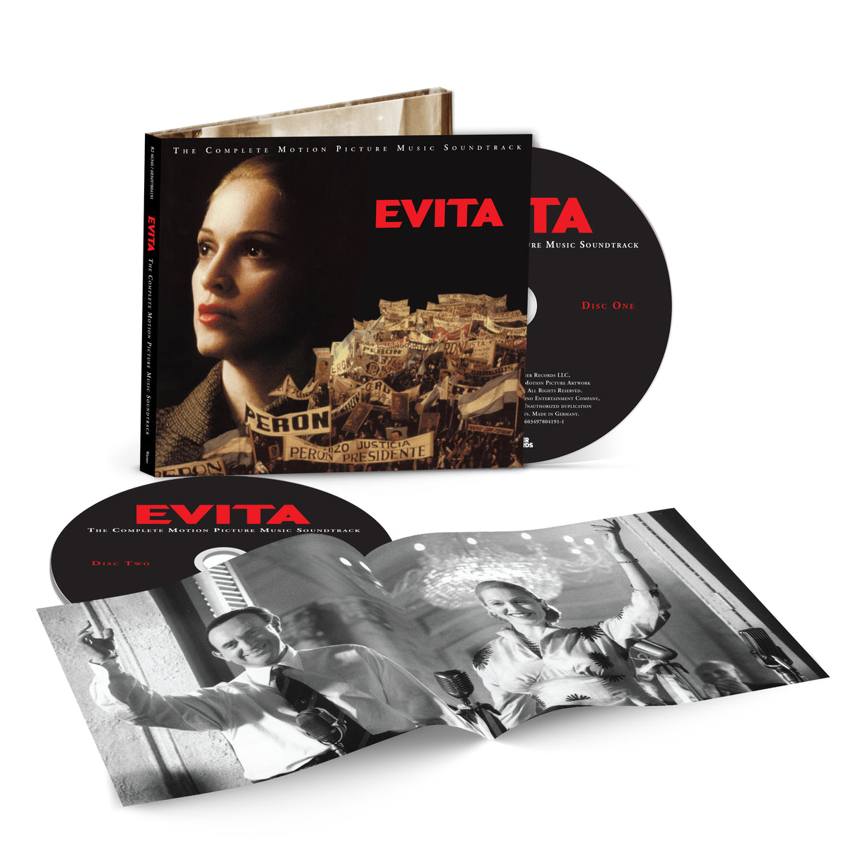 Evita - The Complete Motion Picture Soundtrack 2CD