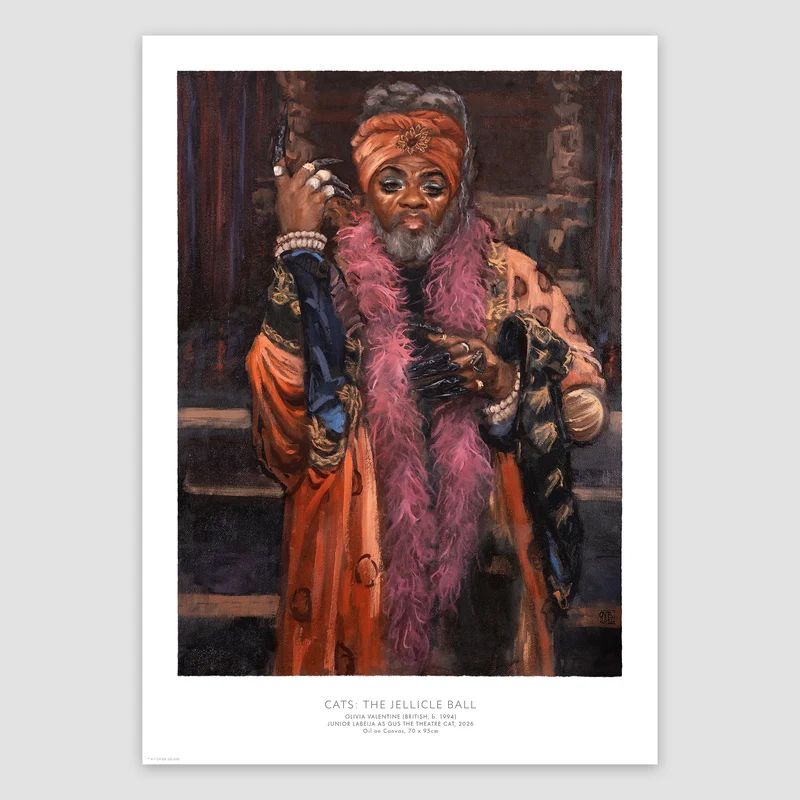 WHITE Fine art print Front