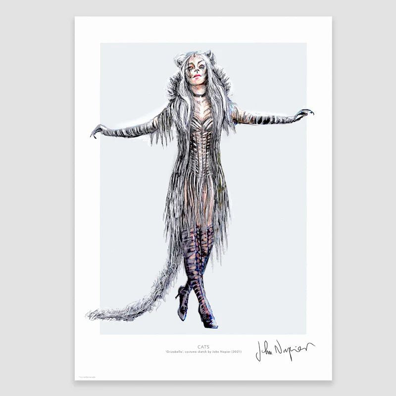 WHITE Fine art print Front