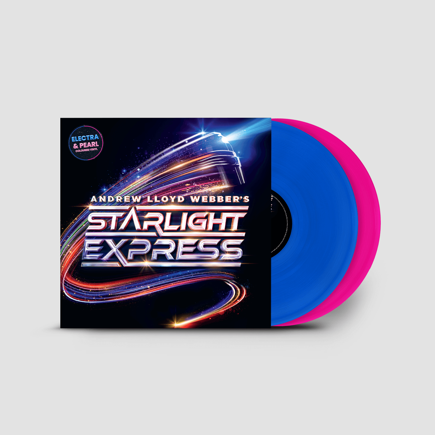 BLUE Vinyl Player Front