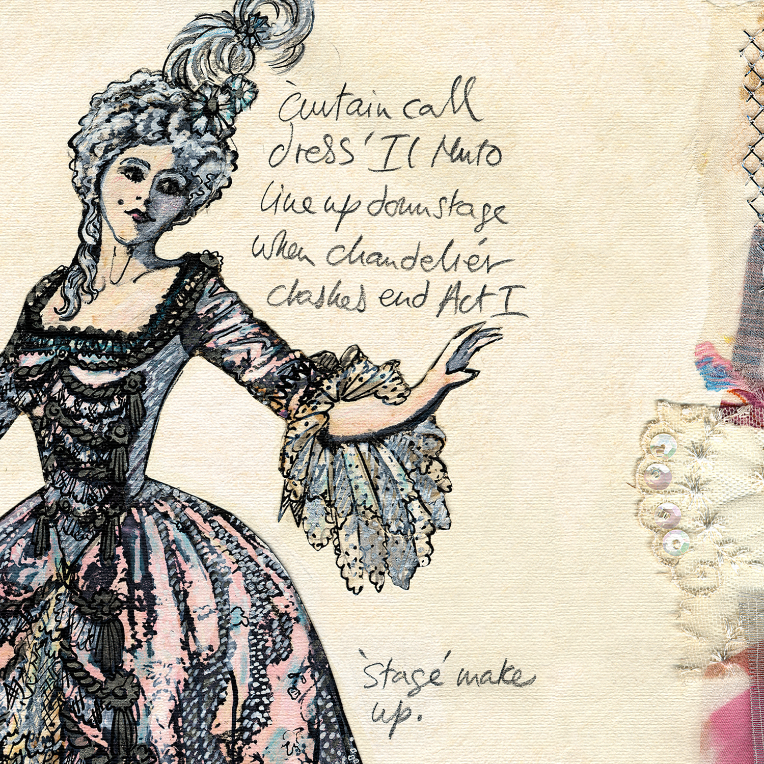 Phantom of the Opera Archive Print - Christine & Carlotta