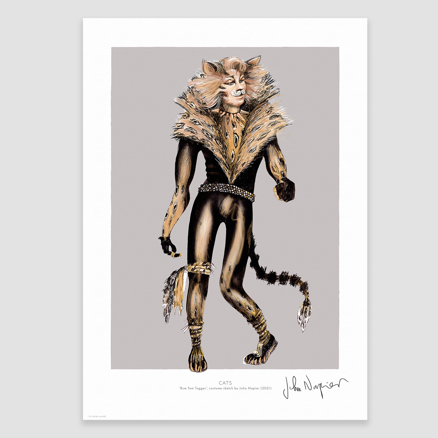 CATS Archive Print - Rum Tum Tugger