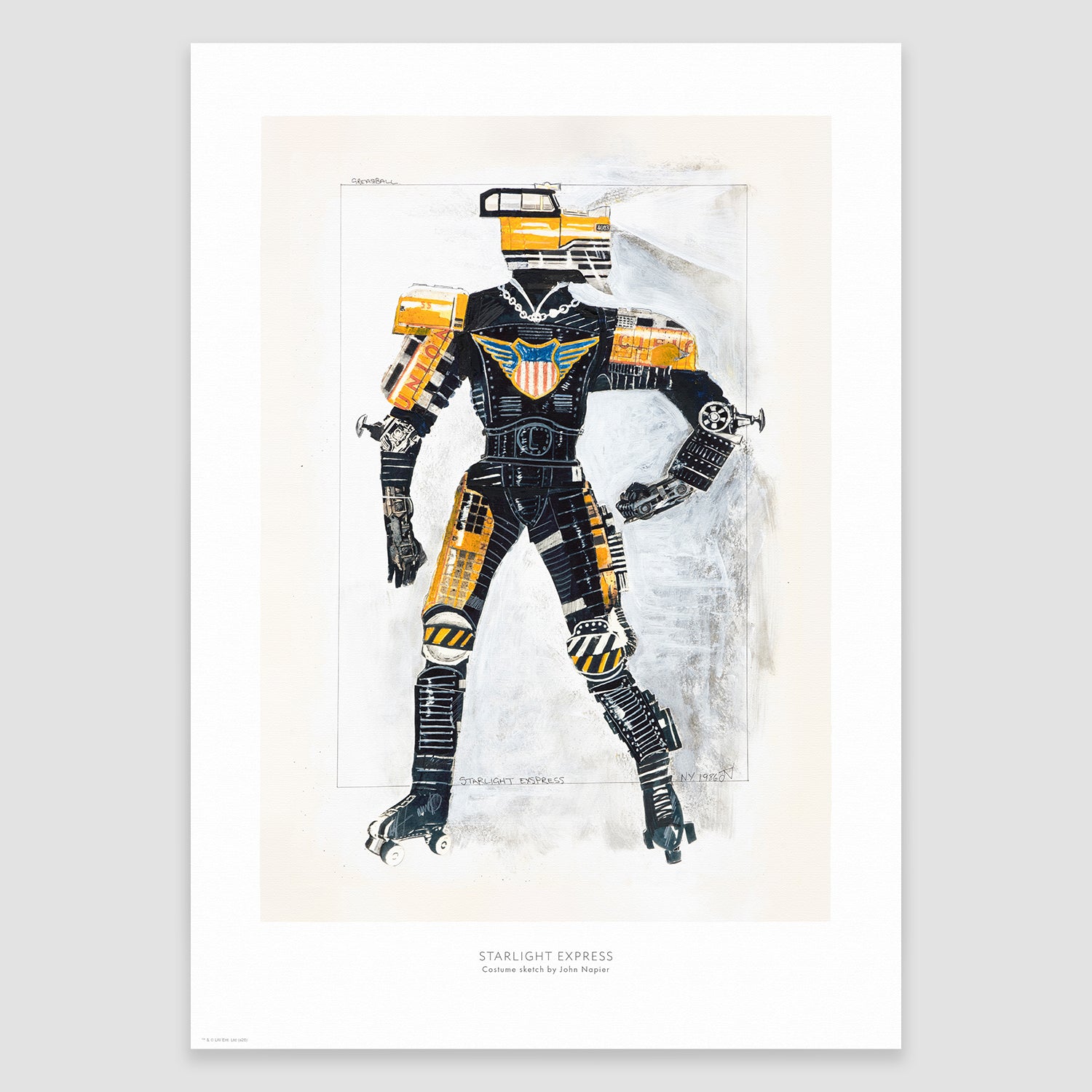 Starlight Express Archive Print - Greaseball