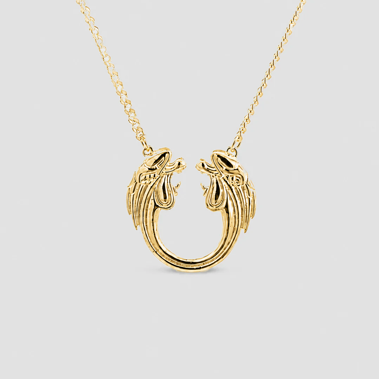 Jesus Christ Superstar Large Pendant Necklace (Gold Plated)