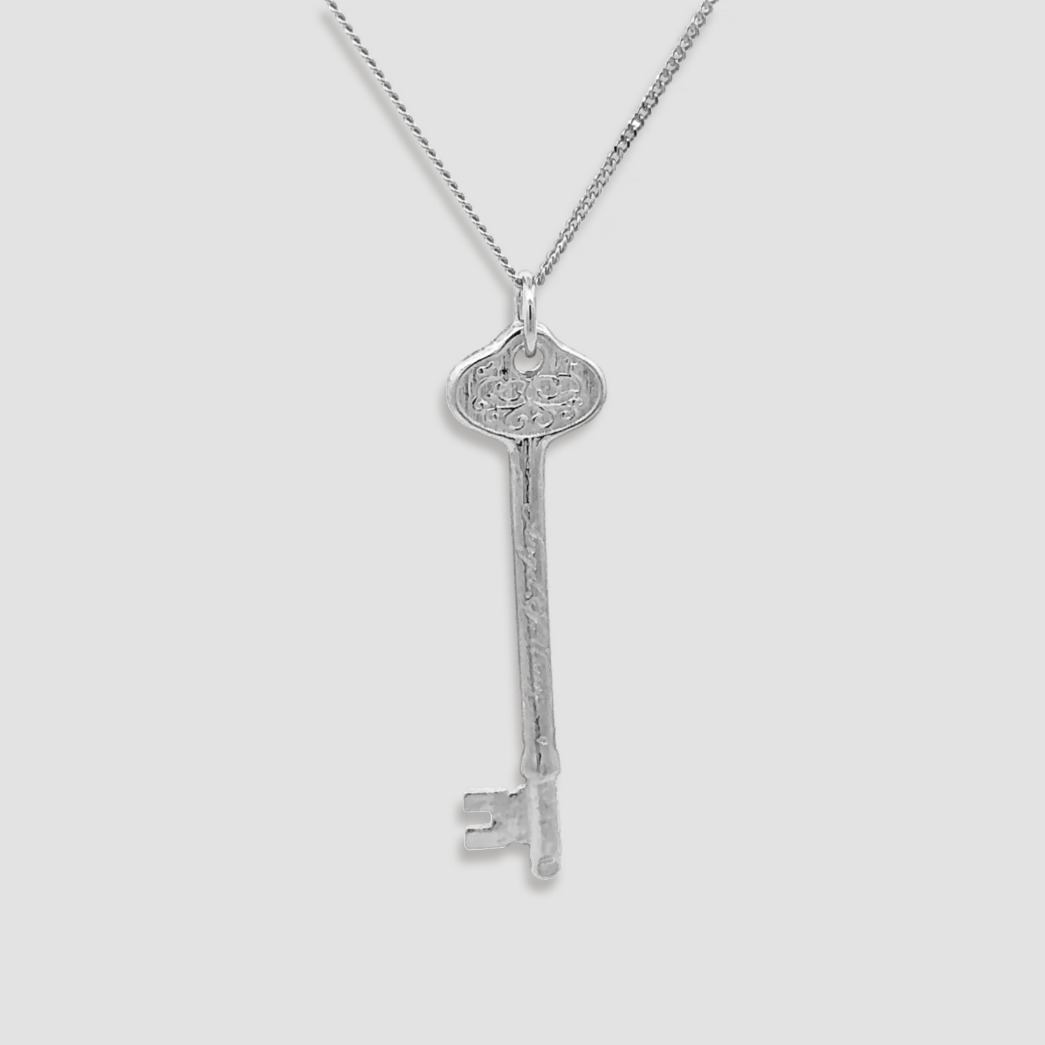Phantom of the Opera - 'Angel of Music' Key Necklace (Silver Plated)
