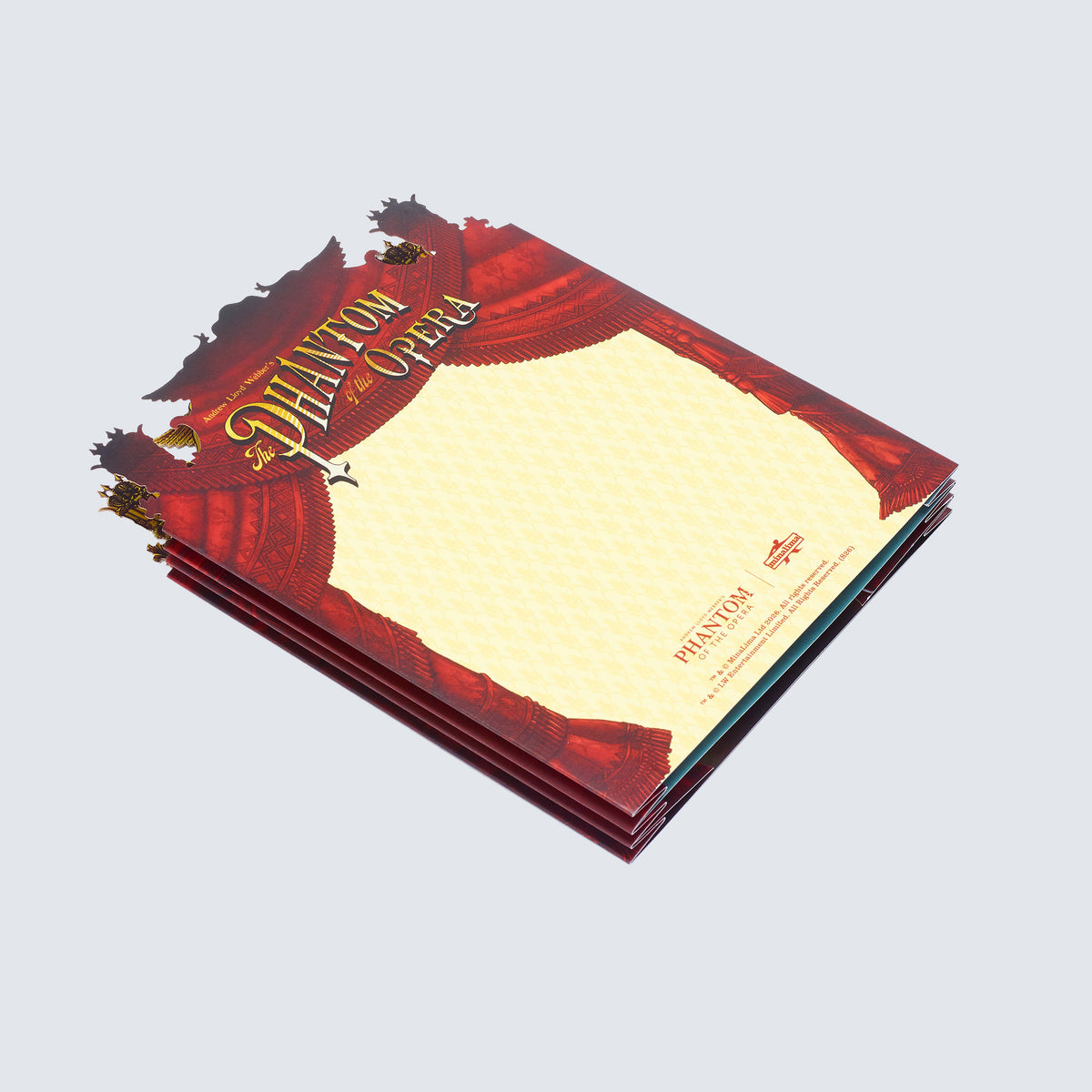 Phantom of the Opera- 3D Notecard