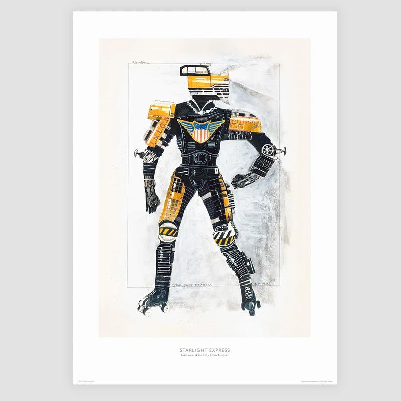 WHITE Fine art print Front