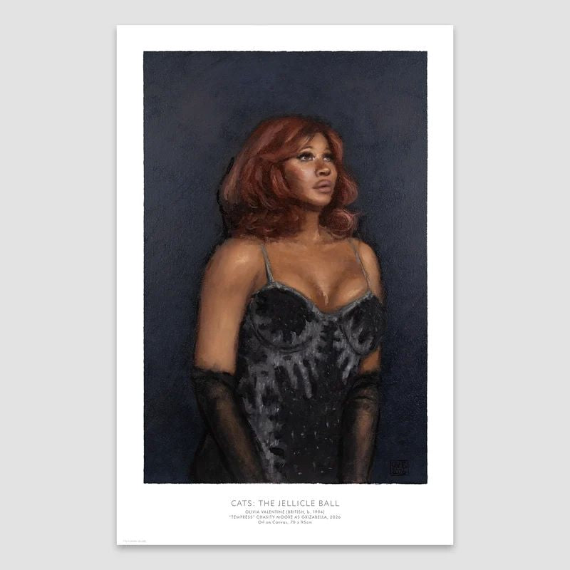 WHITE Fine art print Front