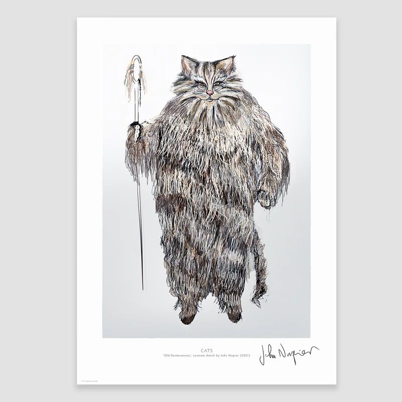 WHITE Fine art print Front
