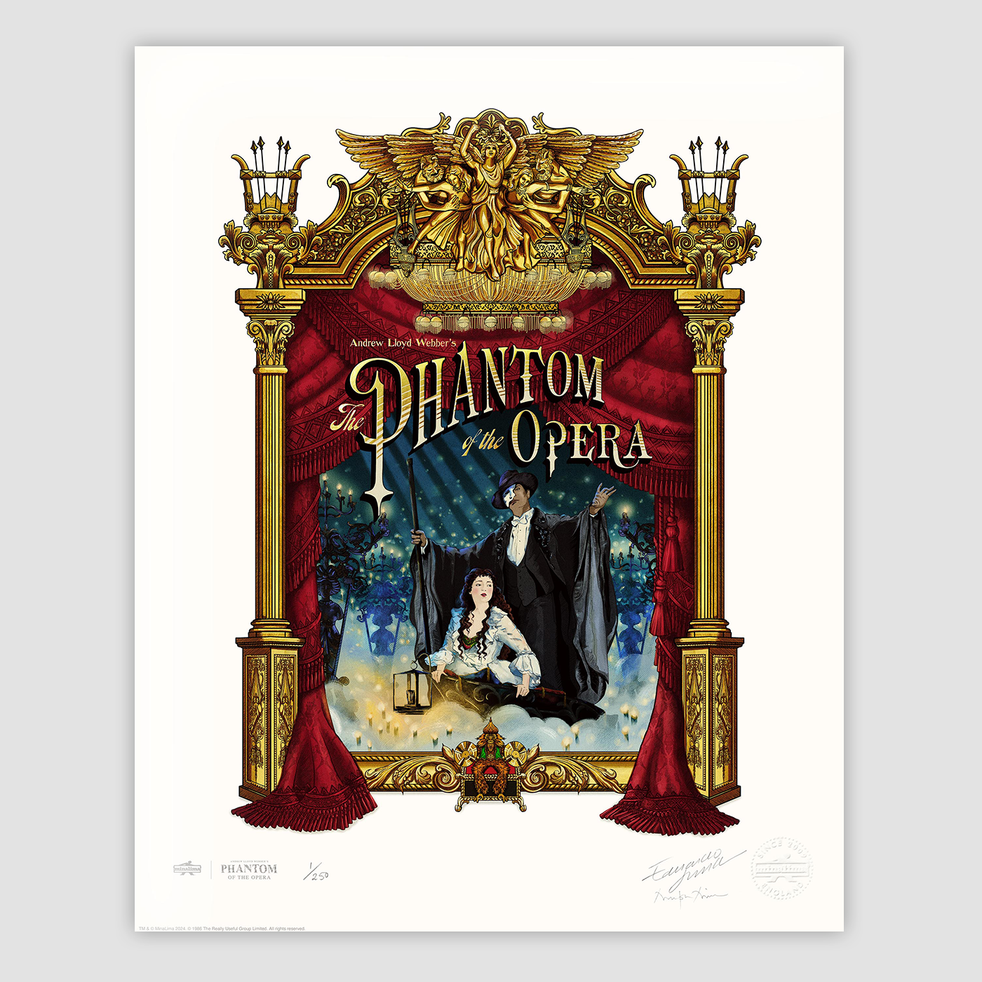 Phantom of the Opera: Act 1 - Phantom of the Opera Print