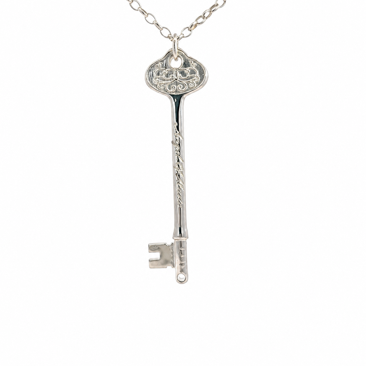 Phantom of the Opera 40th Anniversary Key Sterling Silver Necklace